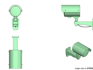 cctv camera type 1 Modelo 3D