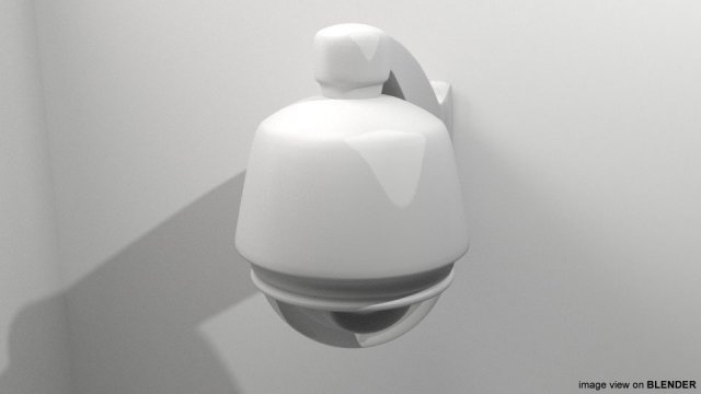cctv camera type 2 3D Модель .c4d .max .obj .3ds .fbx .stl .blend 