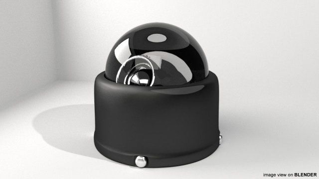 cctv camera type 3 3D Model .c4d .max .obj .3ds .fbx .stl .blend 