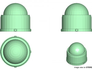 cctv camera type 3 3D Model
