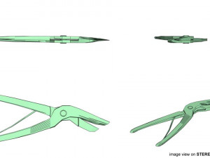 surgical bandage cutter 3D Model
