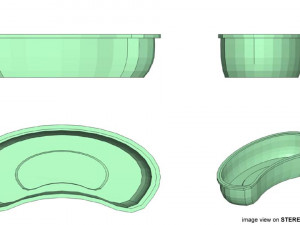 surgical kidney dish 3D Model