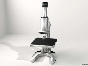 microscopio Modelo 3D