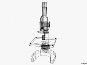 microscope 3D Model
