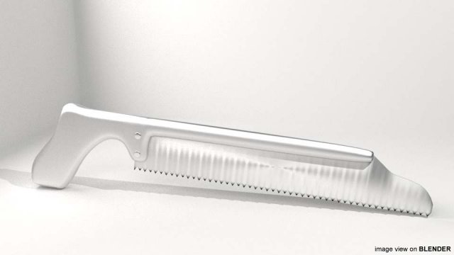 surgical resection saw Model 3D .c4d .max .obj .3ds .fbx .stl .blend 