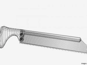 surgical resection saw 3D Model