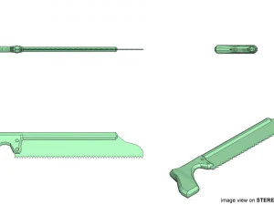 surgical resection saw 3D Model