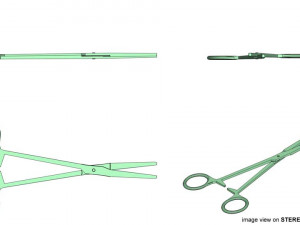 surgical scissor Modello 3D