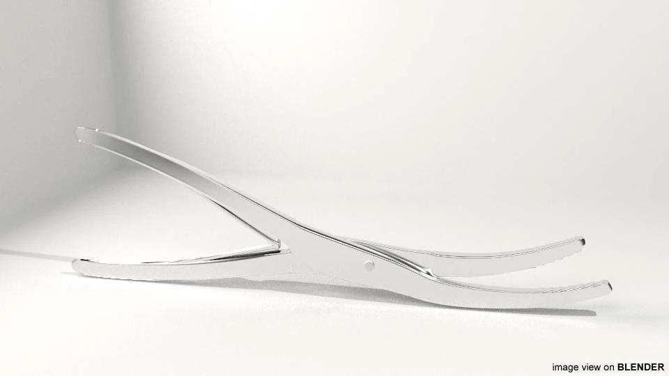 surgical shears 3D Model .c4d .max .obj .3ds .fbx .stl .blend
