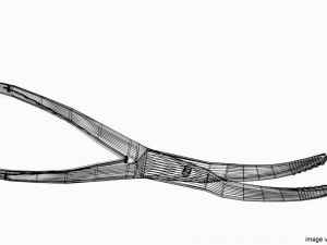surgical shears 3D Model