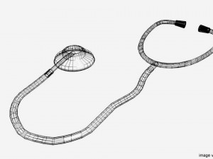 stethoscope 3D Model