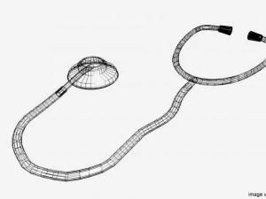stethoscope 3D Model
