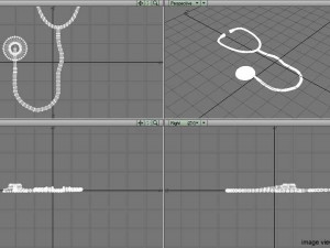 stethoscope 3D Model
