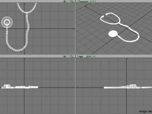 stethoscope 3D Model