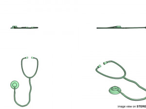 stethoscope 3D Model