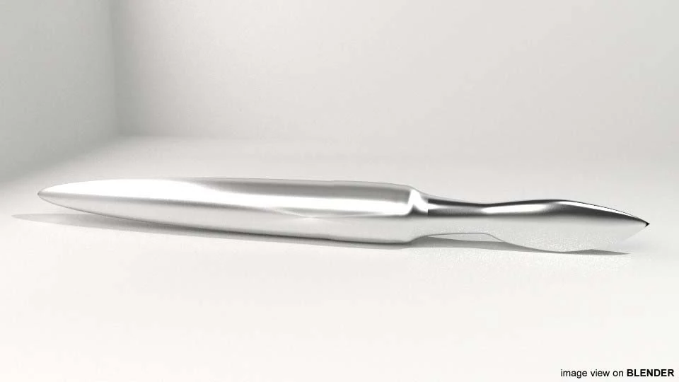 surgical contour knives 3D Model .c4d .max .obj .3ds .fbx .stl .blend 