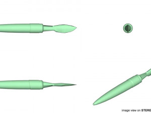 surgical contour knives Modello 3D