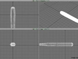 surgical hook knives 3D Model
