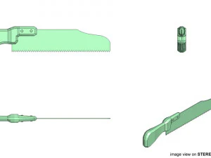surgical saw 3D Model