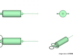 syringe 3D Model