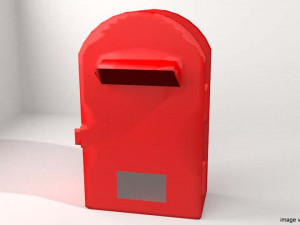 mailbox - type 1 3Dモデル