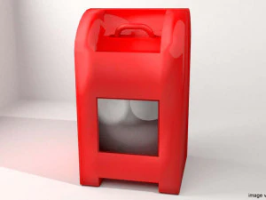 mailbox - type 3 3D Model