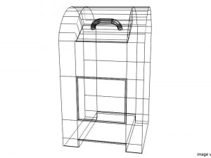 mailbox - type 3 3D 모델