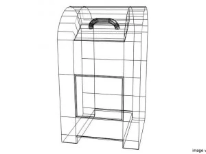 mailbox - type 3 3D Model