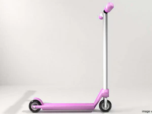 kick scooter - type 1 3D Model