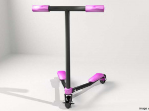kick scooter - type 2 3D 모델