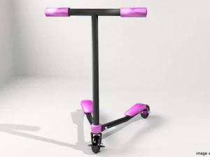 킥스쿠터 - 타입 2 3D 모델