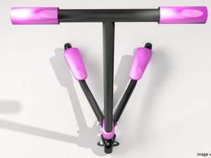 kick scooter - type 2 3D Model