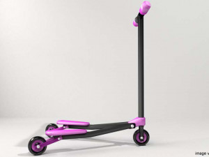 kick scooter - type 2 3D Model