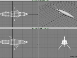 blue shark 3D Model