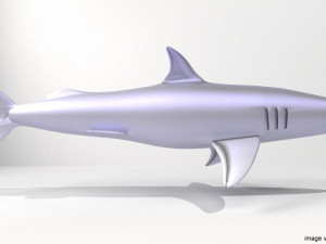mako shark Modelo 3D