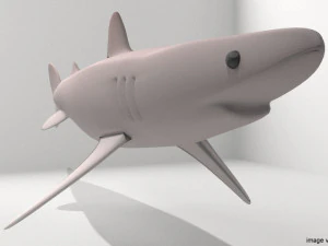 piked shark 3D Model