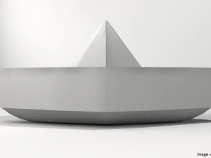 origami - boat 3D Model