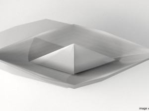 origami - boat Modelo 3D