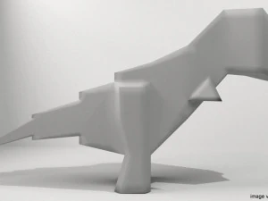 origami - dinosaur 3D Model