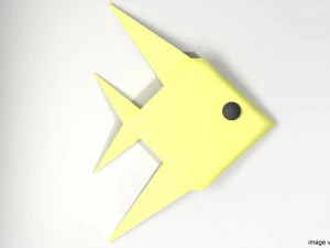 origami - fish 3D Model