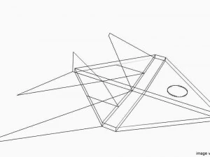 origami - fish 3D Model