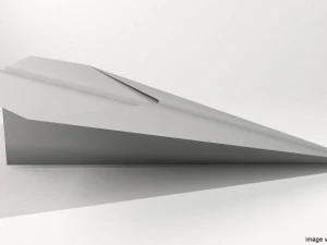 origami - plane 3D Model