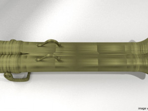 cannon - double barrel 3Dモデル