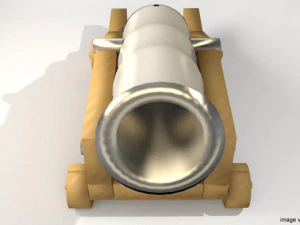 cannon - fort siege 3D Model