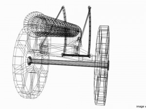 cannon - malacca meriam Modelo 3D