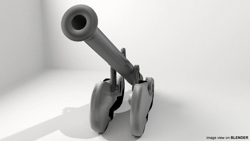 cannon - malay lantaka 3D Model .c4d .max .obj .3ds .fbx .stl .blend 