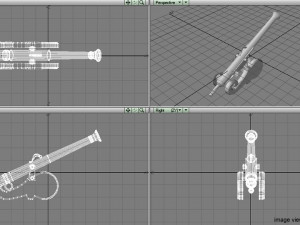 cannon - malay lantaka 3D-Modell