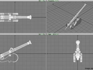 cannon - malay lantaka 3D Model
