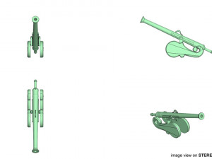 cannon - malay lantaka 3D-Modell