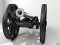 Cannon - Malay Lela 3D-Modell